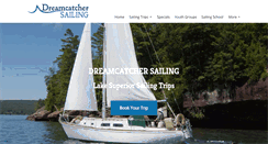 Desktop Screenshot of dreamcatcher-sailing.com